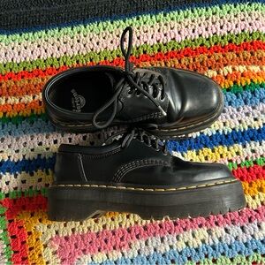 Dr Martens Platform leather casual shoes